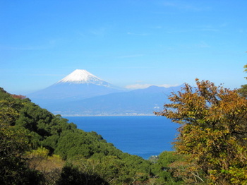 喫茶店の中からの富士山.jpg